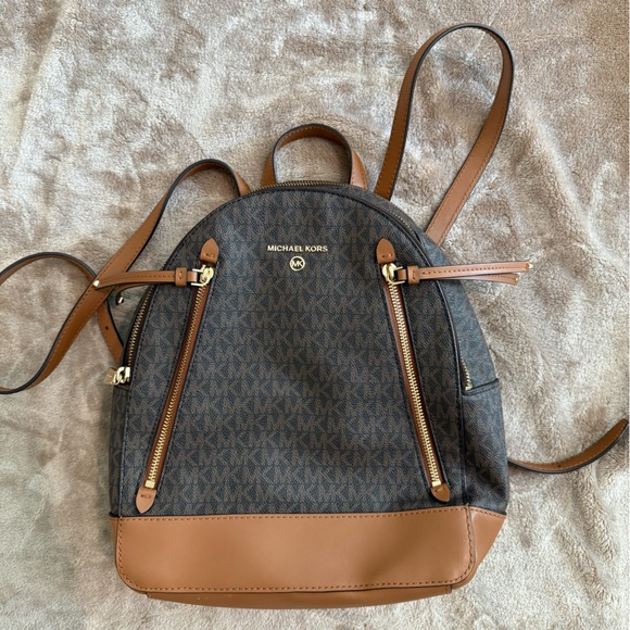 Michael kors Brooklyn medium logo backpack - Picture 5 of 5